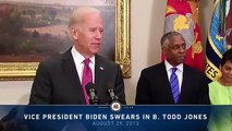 White House Vice President Biden Swears in B Todd Jones