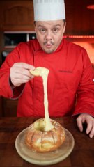 Pain fourrée au fromage ! #dailyfood #dailycuisine