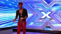 The X Factor 2013 J Star Valentine sings Hallelujah by Alexandra Burke  Auditions Week 1