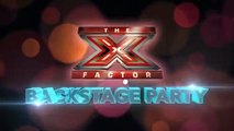The X Factor UK 2013 Alejandro  Hannah celebrate at the Talk Talk Backstage Party Auditions Week 1