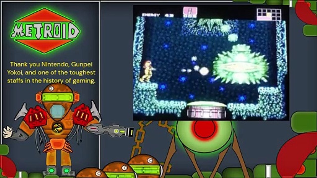 Super Metroid - Virtual Guide - Spore Spawn - Mini Boss #1 - Brinstar