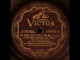 Ted Weems & His Orchestra - My Baby Just Cares For Me (1930)