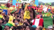Las caras de la derrota en Brasil