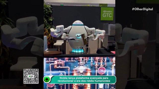 Nvidia lança plataforma avançada para revolucionar a era dos robôs humanoides