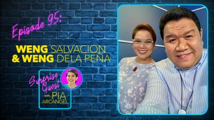 Episode 95 Ku-weng-tuhan with Weng Salvacion and Weng Dela Peña | Surprise Guest with Pia Arcangel