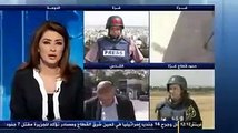 Reportero en Gaza llora durante un reporte en vivo para la televisora Al Jazeera