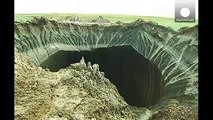 Crater gigante misterioso descubierto en Siberia