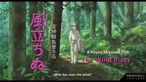 The Wind Rises  Official Movie TRAILER 1 2013 HD  Hayao Miyazaki Movie