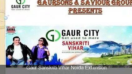 Download Video: Gaur Sanskriti ViharGaur New Project Noida ExtensionGaur Sanskriti Vihar Sector 16 C Noida Extension9999684955