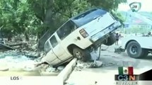 4 Estados de México afectados por el paso de la Tormenta Manuel