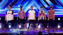 The X Factor UK 2013 Kingsland sing Treasure by Bruno Mars  Arena Auditions Week 3