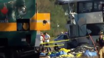Tren de Ottawa en choque con autobús Seis muertos y 11 heridos graves