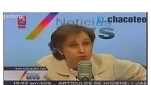 Carmen Aristegui Manda Saludos a Tuiteros por su Apoyo 1 Octubre 2013