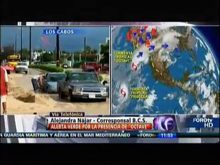 Download Video: Las tormentas tropicales Octave y Priscilla afectan el Pacífico Mexicano