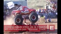 Sale a la luz nuevo video del Monster Truck arrollando a gente en Chihuahua