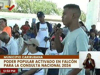 Falcón | Arranca la consulta nacional 2024 con masiva participación del poder popular