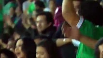 Afición canta triunfo de México VS Panama en el Estadio Azteca