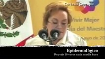 El mano a mano epidemiológico de ELba Eshter vs Enrique Peña Nieto