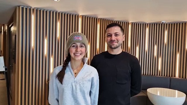 British Ice Dance Champions Lilah Fear and Lewis Gibson