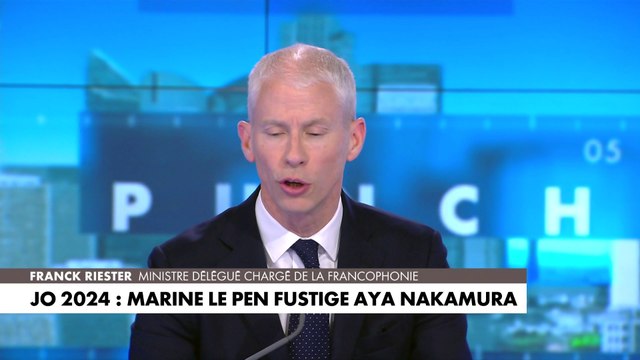 Franck Riester «Elle est très différente de ce que défend Marine Le Pen, elle est dans la modernité, dans la jeunesse qui veut rassembler»