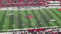 Halftime vs Iowa  Ohio State Marching Band Michael Jackson Tribute