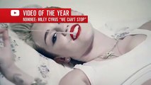 Youtube Music Awards  Miley Cyrus We Cant Stop Nominee to Video of the Year