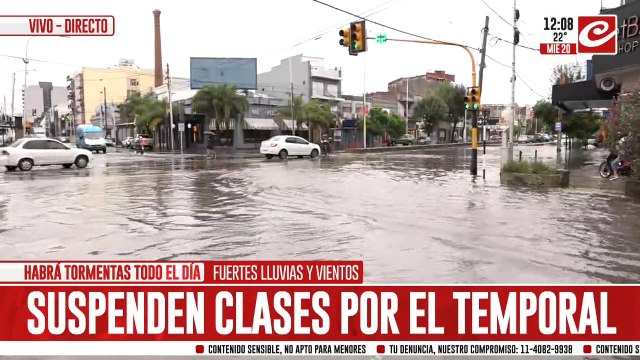 Fuertes lluvias y vientos: así afectó el temporal en Lanús