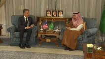 وزير الخارجية الأميركي يلتقي وزير الخارجية السعودي في #جدة #العربية