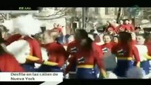 Espectacular desfile con motivo del día de Acción de Gracias en Nueva York