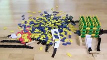 Impresionantes trucos con fichas de dominó
