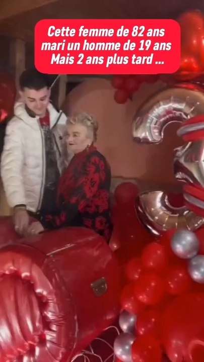 Une mamie de 82 ans mari un homme de 19 ans