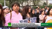 La privatización del petróleo de México desata protestas masivas