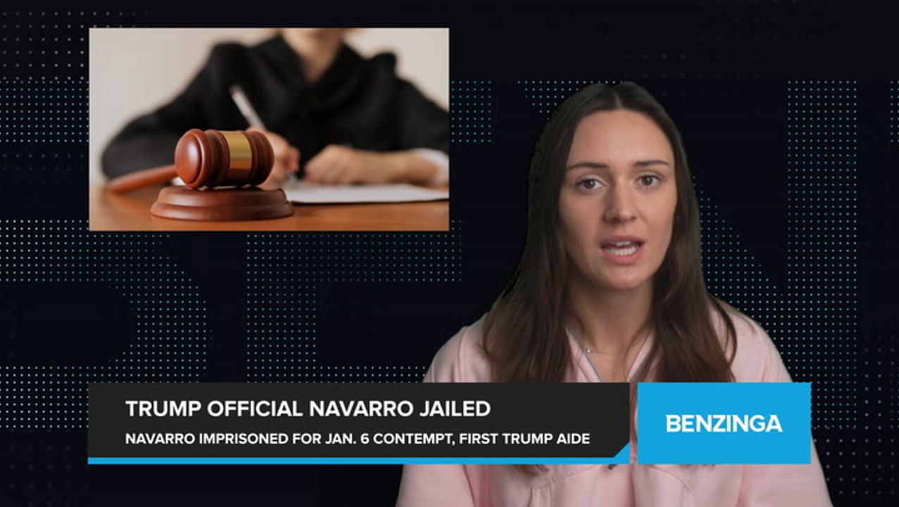 Former Trump Official Peter Navarro Begins Prison Sentence for Contempt of Congress, Becomes First Senior Trump Aide Jailed for Jan. 6th Crimes