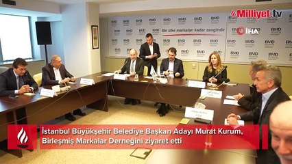 Murat Kurum'dan Birleşmiş Markalar Derneğine ziyaret