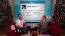 Ellen Busts Adam Levine 1252013