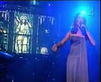 Celine Dion performs live Oh Holy Night