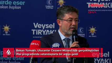 Bakan Yumaklı, Ankara'da iftara katıldı