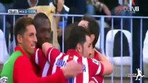 Malaga vs Atletico Madrid 0  1 Todos los Goles  04012014 HD