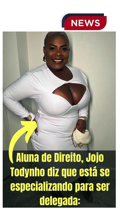 Aluna de Direito, Jojo Todynho diz que está se especializando para ser delegada