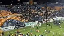 Bronca durante partido entre Tigres y San Luis