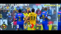 America vs Tigres 3  0 Todos los goles Liga MX BBVA Bancomer