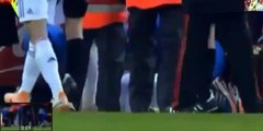 Cristiano Ronaldo was Hit by Atletico Madrid fans