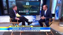 GMA  Kevin Spacey Interview 2014 Actor Is Back in House of Cards