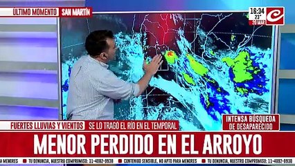Desaparición y misterio: lo buscan los vecinos en bote