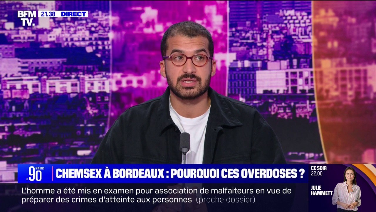 Chemsex: "On est face à une épidémie, qui longtemps a été silencieuse", indique Jean-Victor Blanc (médecin-psychiatre à l'hôpital Saint-Antoine)
