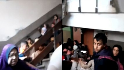 وسط تصاعد أعمدة الدخان.. نساء وأطفال محاصرون داخل مجمع الشفاء