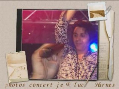 photos du concert de Jean Luc à Harnes