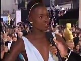 Oscars 2014  Lupita Nyongo Red Carpet Interview Academy Awards 2014
