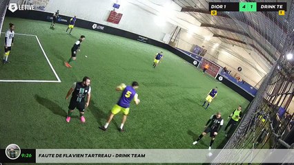 Faute de Flavien Tartreau - DRINK TEAM