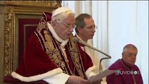 Benedicto XVI a un año de su partida del Vaticano